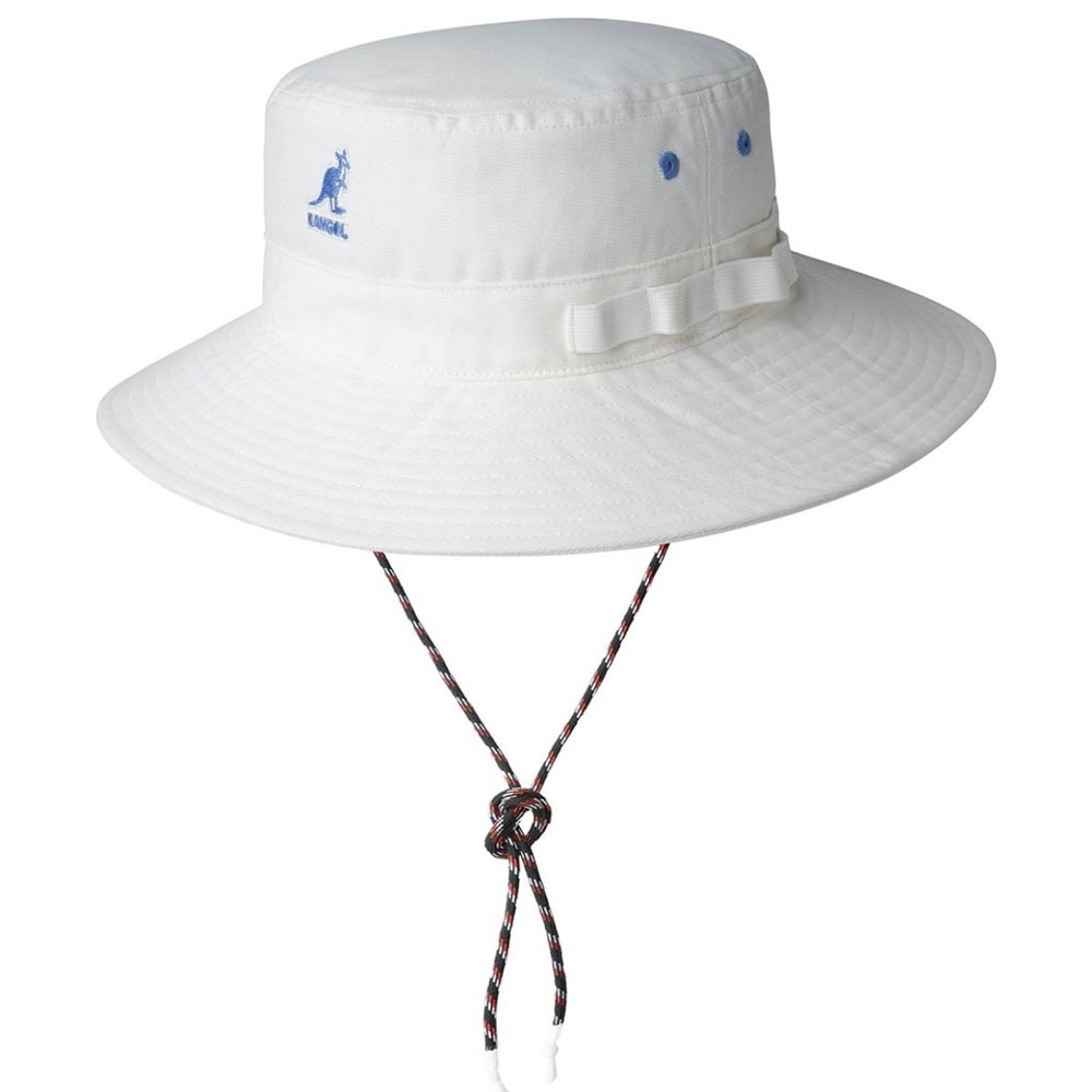 Kangol White Wide Brim Hat